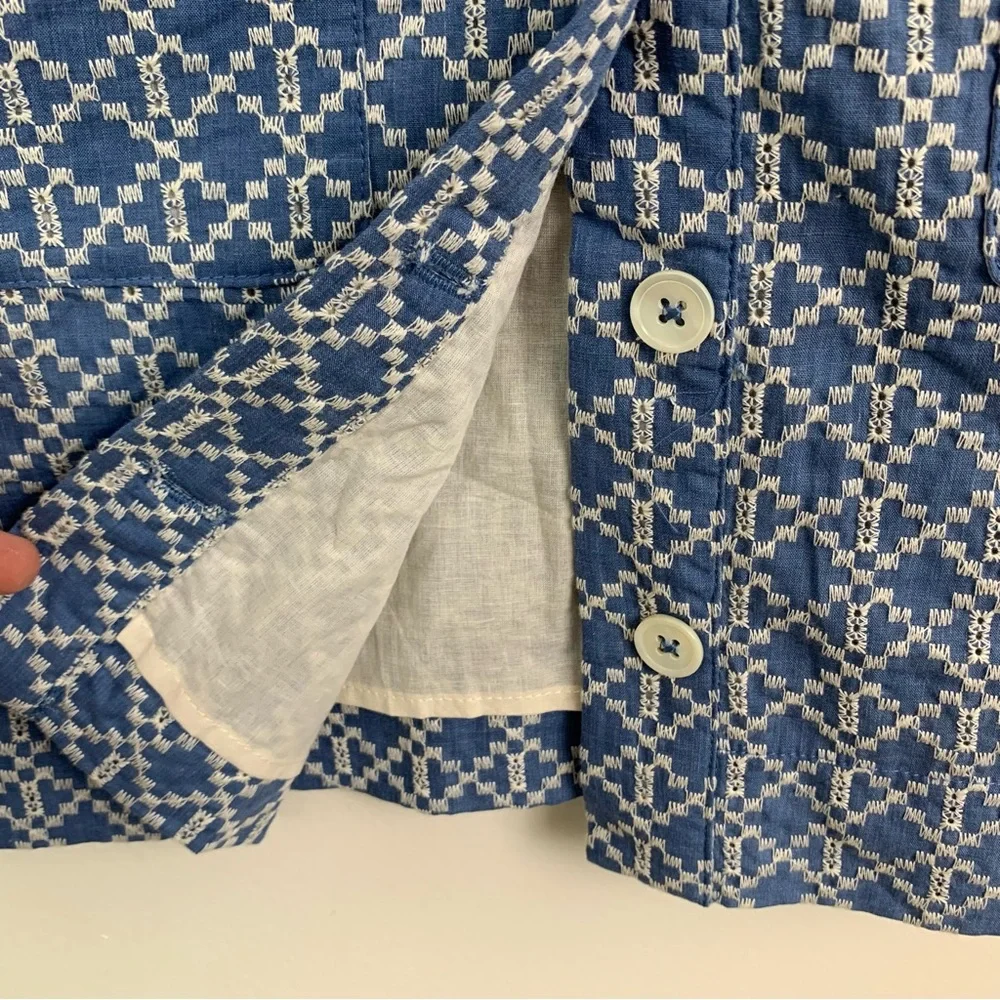 Tuckernuck Pomander Place Lacie Embroidered Dress Size L - Picture 8 of 14